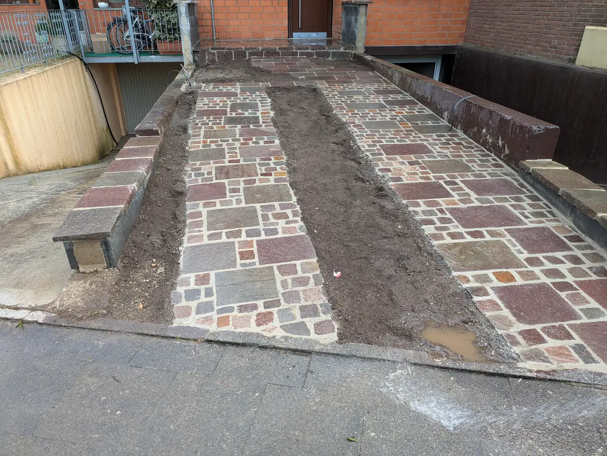 BV Frechen – Detail nach der Umsetzung – Projekt von Gärtnermeister Adam